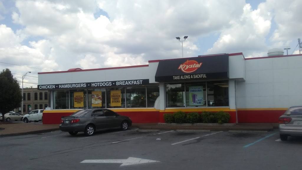 Krystal | meal takeaway | 1717 Charlotte Pike, Nashville, TN 37203, USA | 6153201711 OR +1 615-320-1711