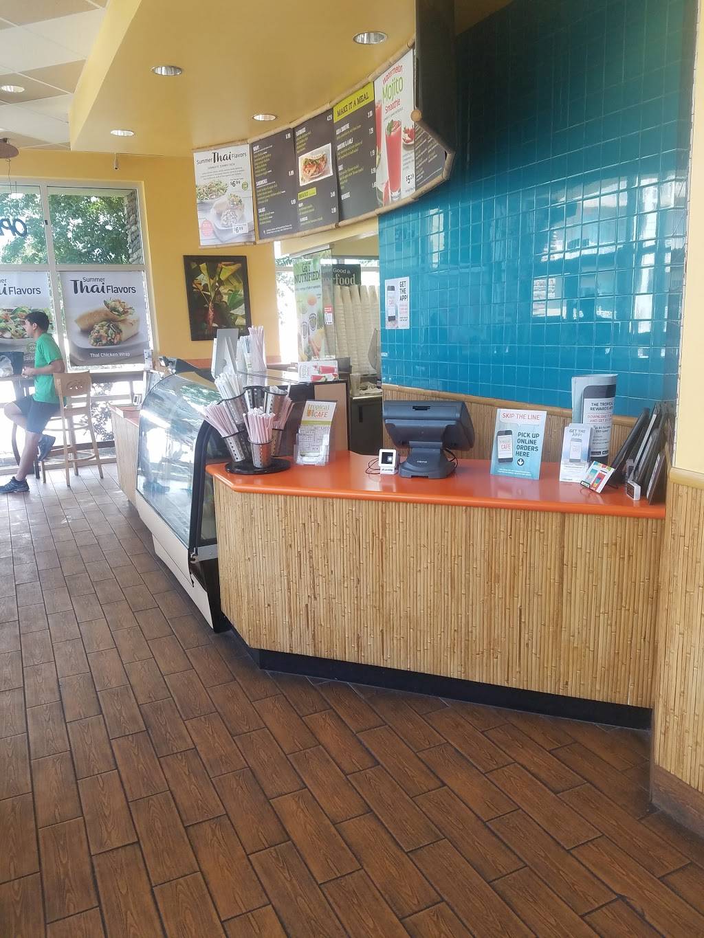 Tropical Smoothie Cafe | restaurant | 1201 4th St N, St. Petersburg, FL 33701, USA | 7278213100 OR +1 727-821-3100