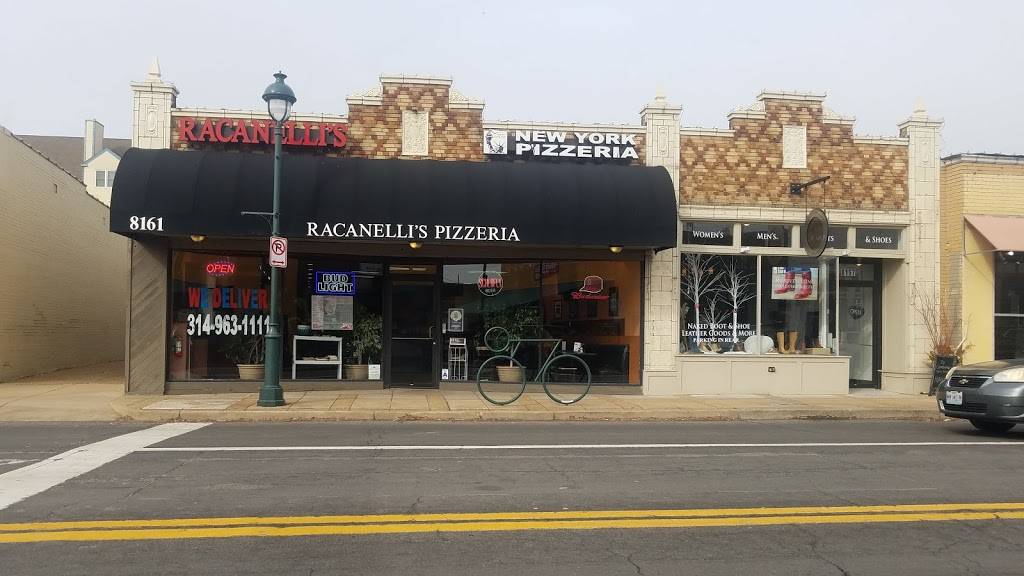 Racanellis New York Pizzeria | restaurant | 8161 Big Bend Blvd, Webster Groves, MO 63119, USA | 3149631111 OR +1 314-963-1111