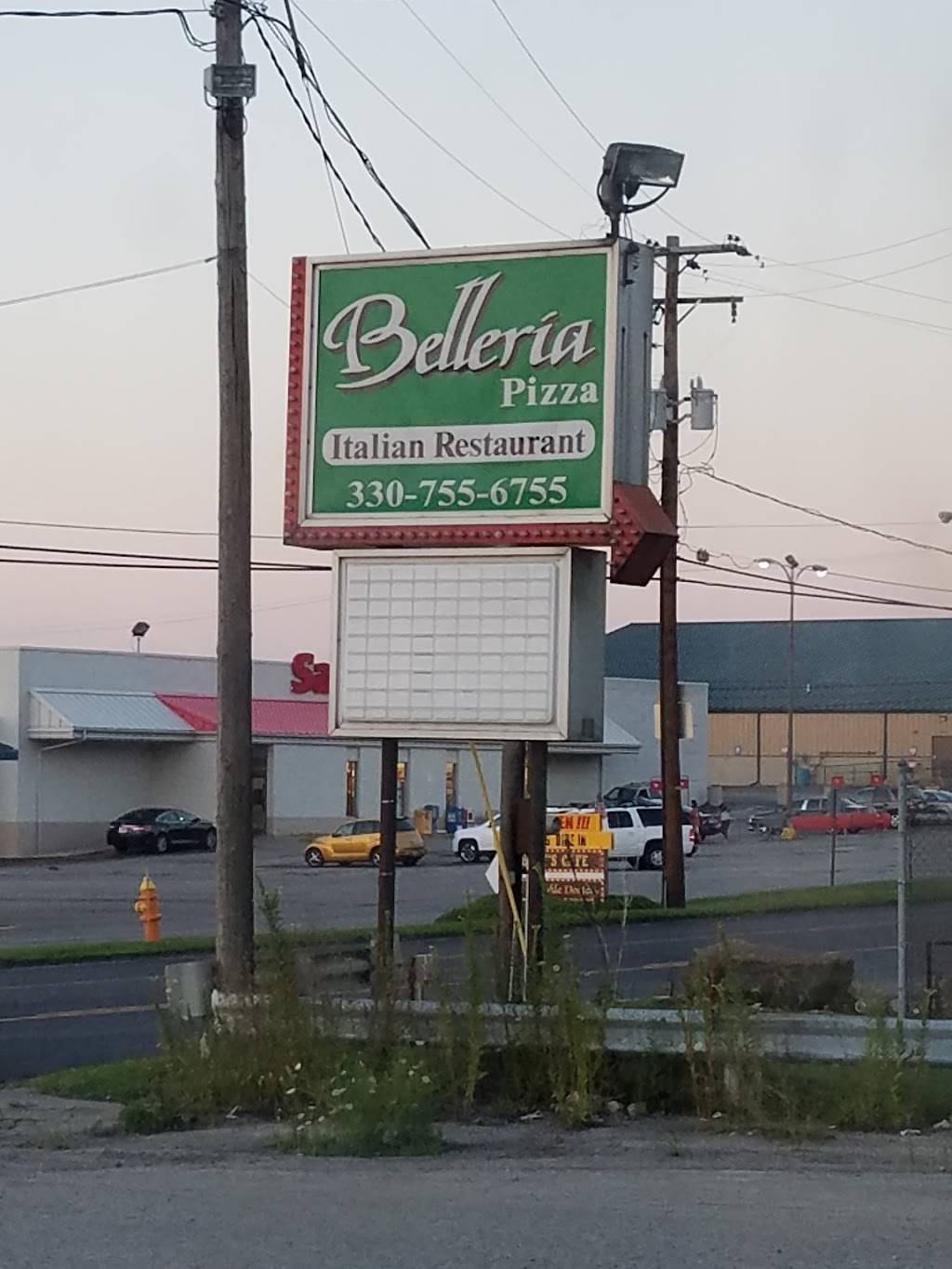 Belleria Pizza & Italian | restaurant | 725 McCartney Rd, Youngstown, OH 44505, USA | 3307556755 OR +1 330-755-6755