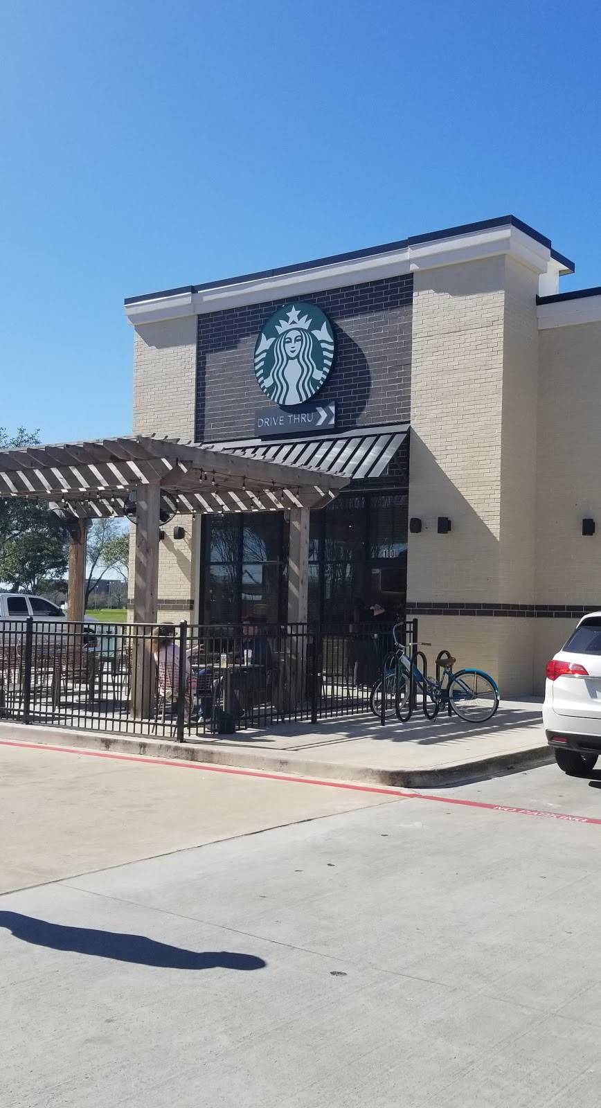 Starbucks | cafe | 18002 Park Row #100, Houston, TX 77084, USA | 8325849887 OR +1 832-584-9887
