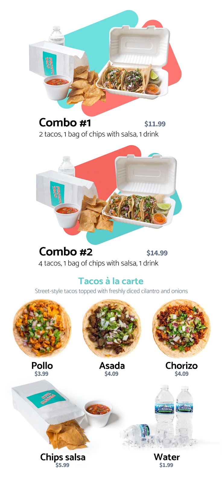 Pronto Taco | restaurant | 24 Shelby St, Indianapolis, IN 46202, USA | 3179021772 OR +1 317-902-1772