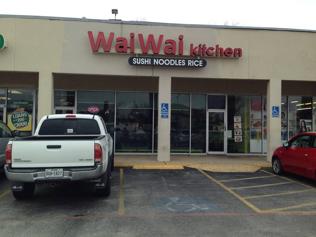 WaiWai Kitchen | restaurant | 4315 Lemmon Ave, Dallas, TX 75219, USA | 2145208868 OR +1 214-520-8868