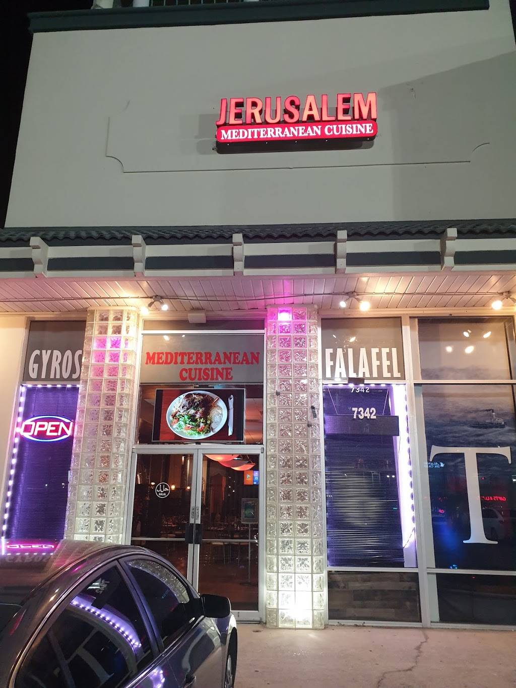 Jerusalem Restaurant | restaurant | 7342 International Dr, Orlando, FL 32819, USA | 4077046616 OR +1 407-704-6616
