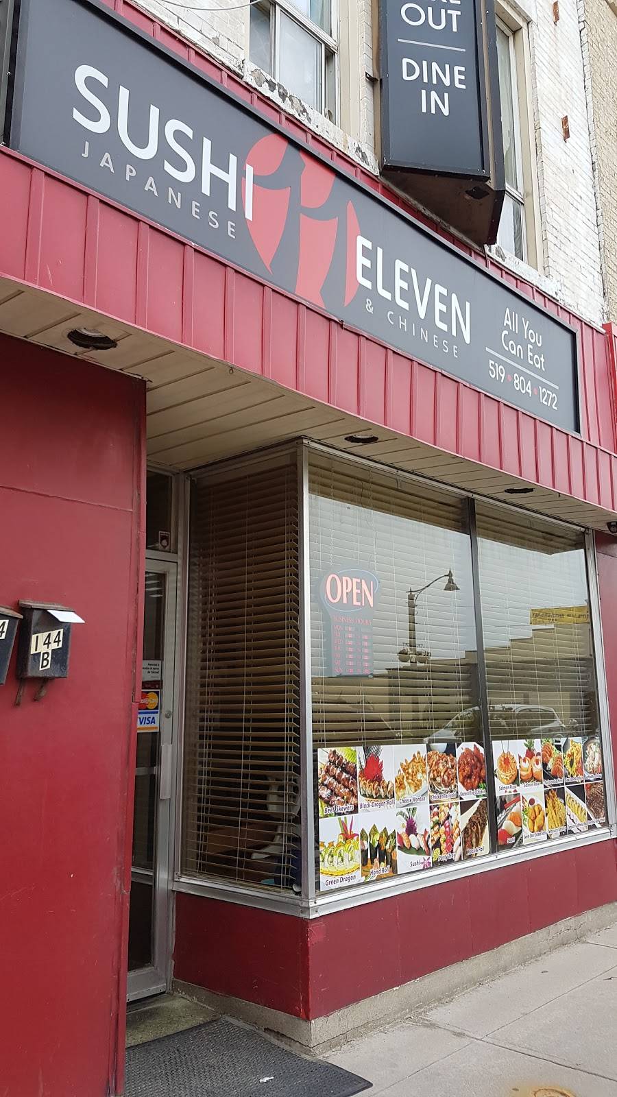 Sushi Eleven | restaurant | 144 Thames St S, Ingersoll, ON N5C 2T4, Canada | 5194850111 OR +1 519-485-0111