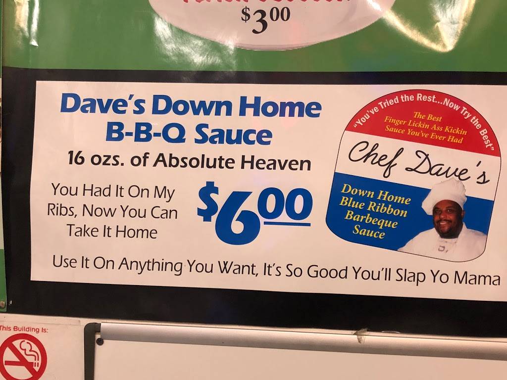 Daves BBQ | restaurant | 16046 East 8 Mile Road, Detroit, MI 48205, USA | 3134599204 OR +1 313-459-9204