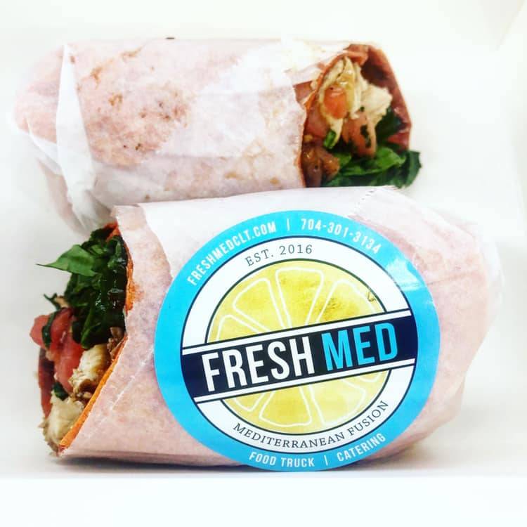 Fresh Med Mediterranean Fusion Food Truck | restaurant | 3500 Latrobe Dr, Charlotte, NC 28211, USA | 7043013134 OR +1 704-301-3134