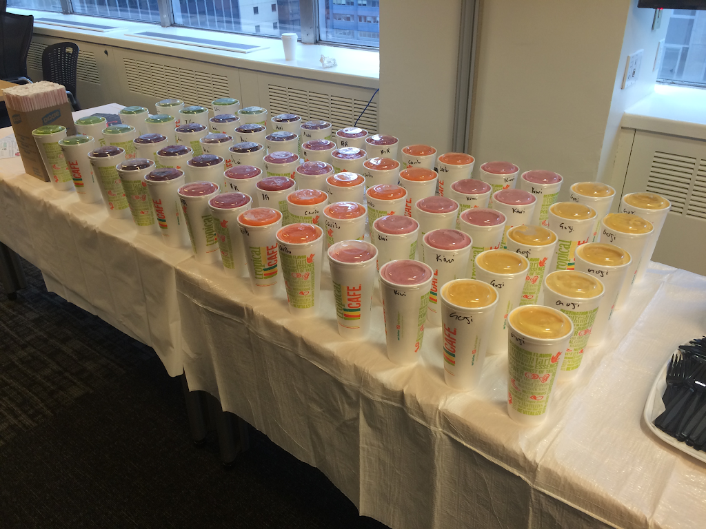 Tropical Smoothie Cafe | restaurant | 15 Dixwell Ave, New Haven, CT 06511, USA | 2036915428 OR +1 203-691-5428