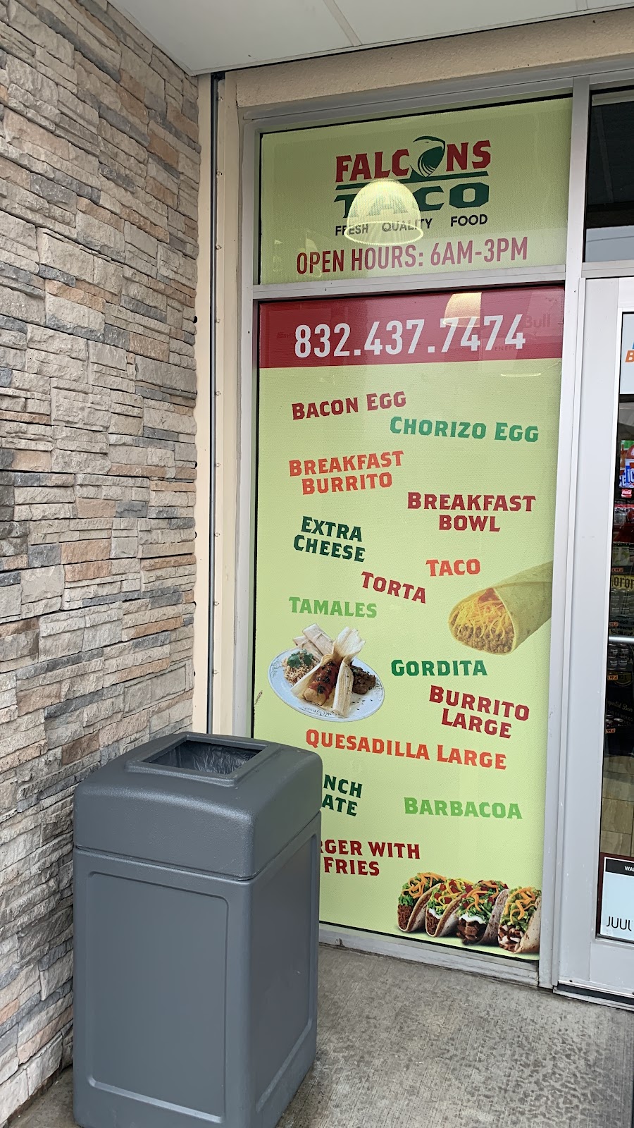 FALCONS TACOS | restaurant | 1540 Katy Gap Rd, Katy, TX 77494, USA | 8324377474 OR +1 832-437-7474