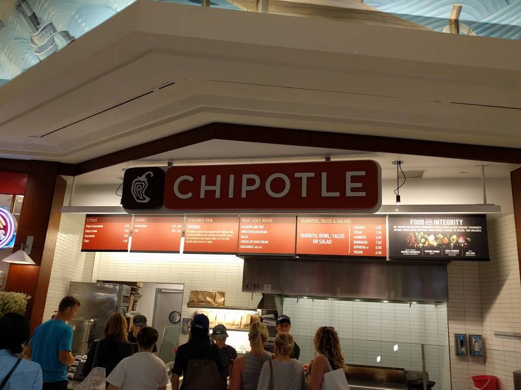 Chipotle Mexican Grill | restaurant | 3101 PGA Boulevard Ste L219, Palm Beach Gardens, FL 33410, USA | 5612937401 OR +1 561-293-7401