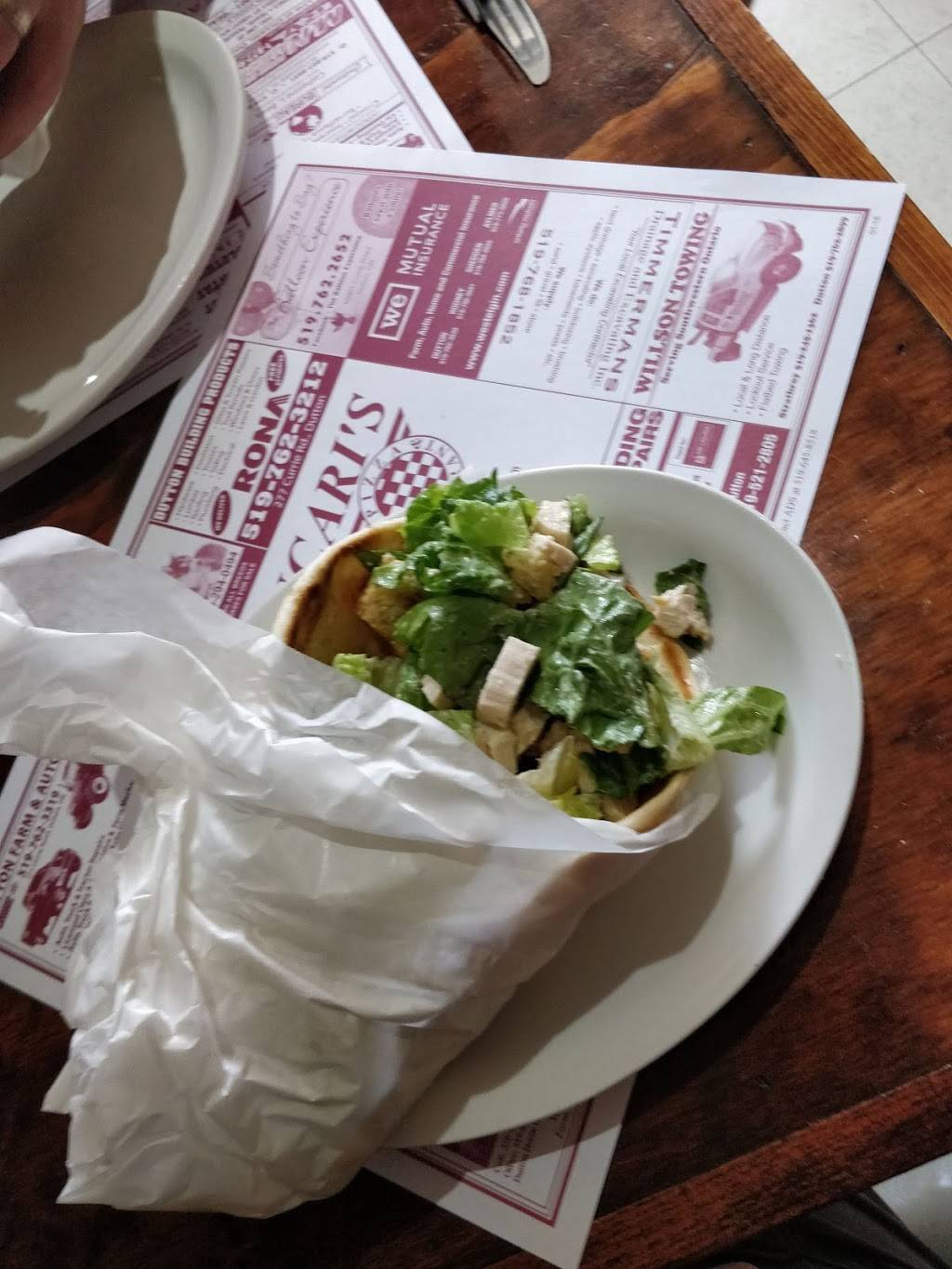 Mancaris Pizza & Restaurant | restaurant | 184 Currie Rd, Dutton, ON N0L 1J0, Canada | 5197622660 OR +1 519-762-2660