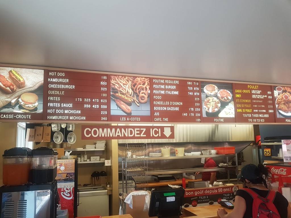 Cantine Normandin | restaurant | 1100 Avenue de lUnion, Saint-Césaire, QC J0L 1T0, Canada | 4504693988 OR +1 450-469-3988