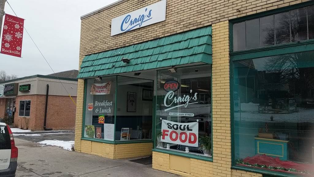 Craigs Kitchen | restaurant | 13 W Main St, Vernon, CT 06066, USA | 8608716099 OR +1 860-871-6099