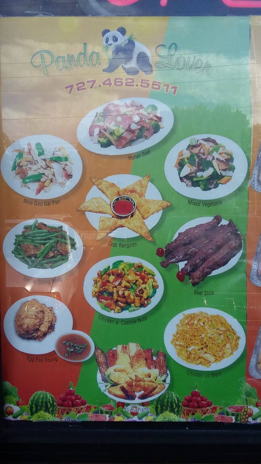 Panda Lover | restaurant | 1969 Sunset Point Rd # 4, Clearwater, FL 33765, USA | 7274625511 OR +1 727-462-5511