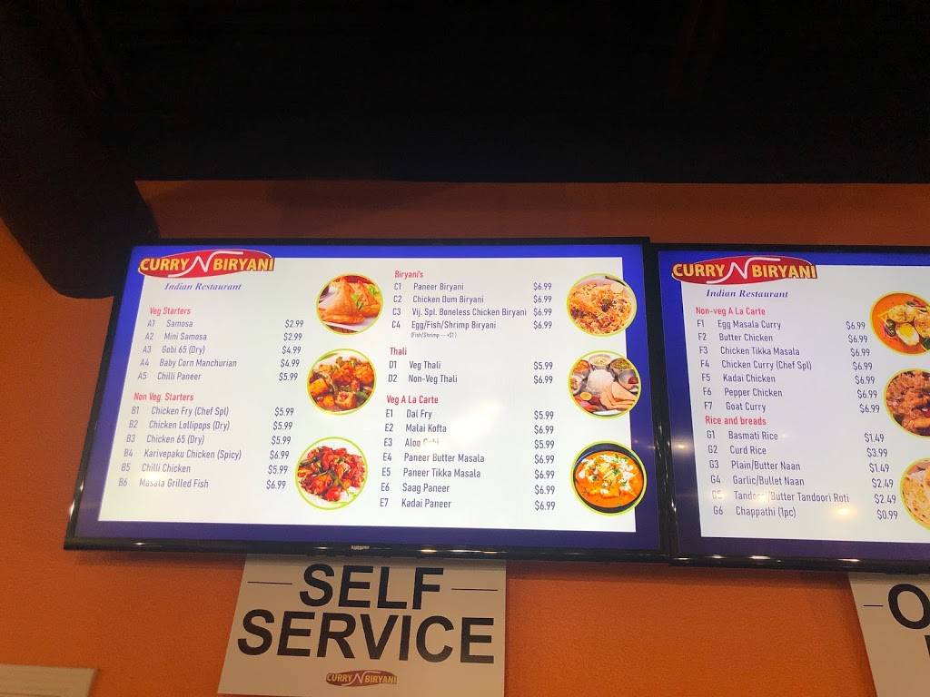 Curry N Biryani Indian Cuisine | restaurant | 4350 Main St Suite 160, Frisco, TX 75033, USA | 4698884395 OR +1 469-888-4395