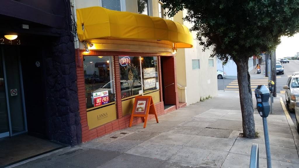 Lanna Thai Restaurant | restaurant | 1245 Noriega St, San Francisco, CA 94122, USA | 4156658080 OR +1 415-665-8080