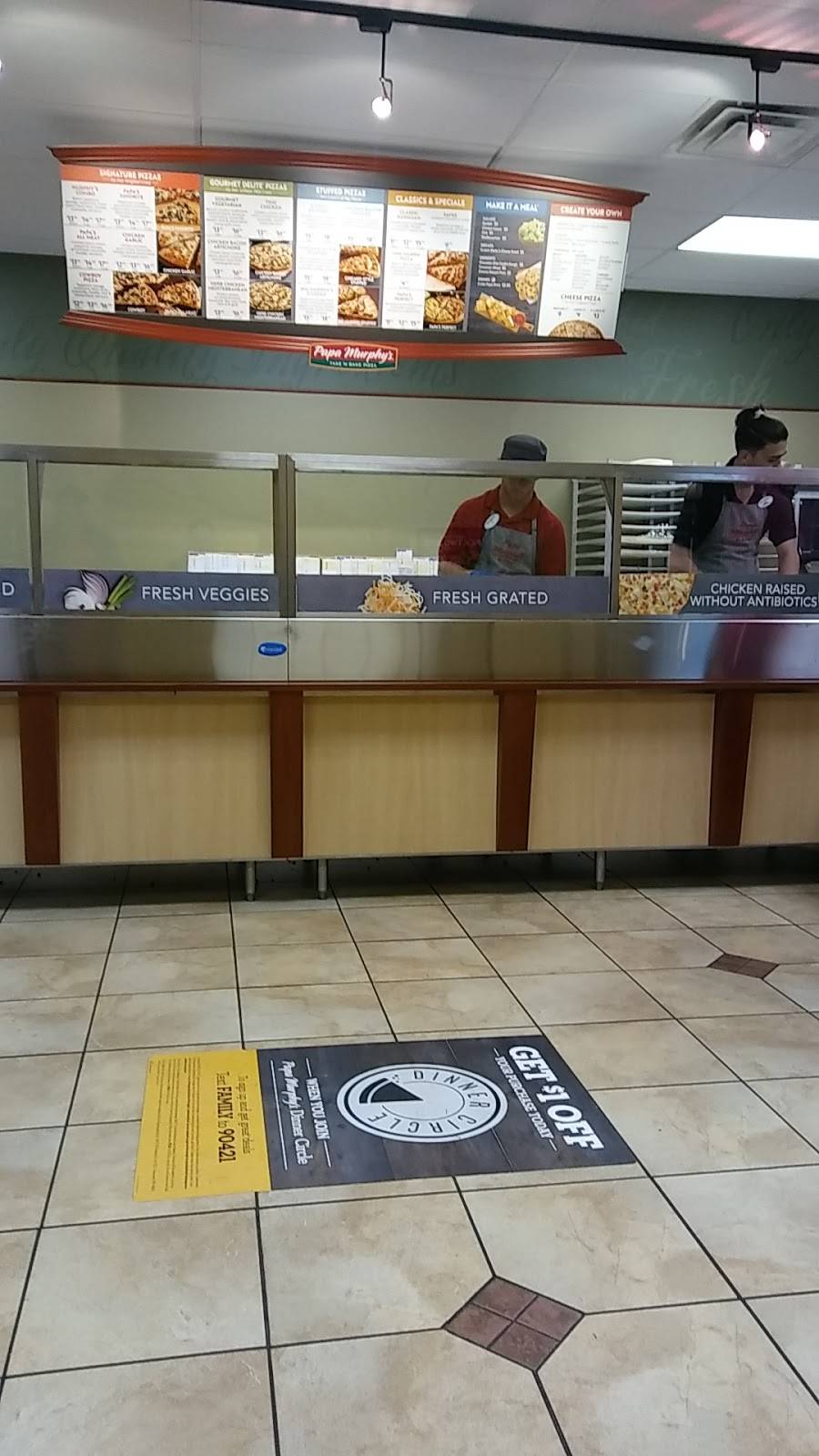 Papa Murphys Take N Bake Pizza | meal takeaway | 1008 US-281 #105, Marble Falls, TX 78654, USA | 8306939500 OR +1 830-693-9500