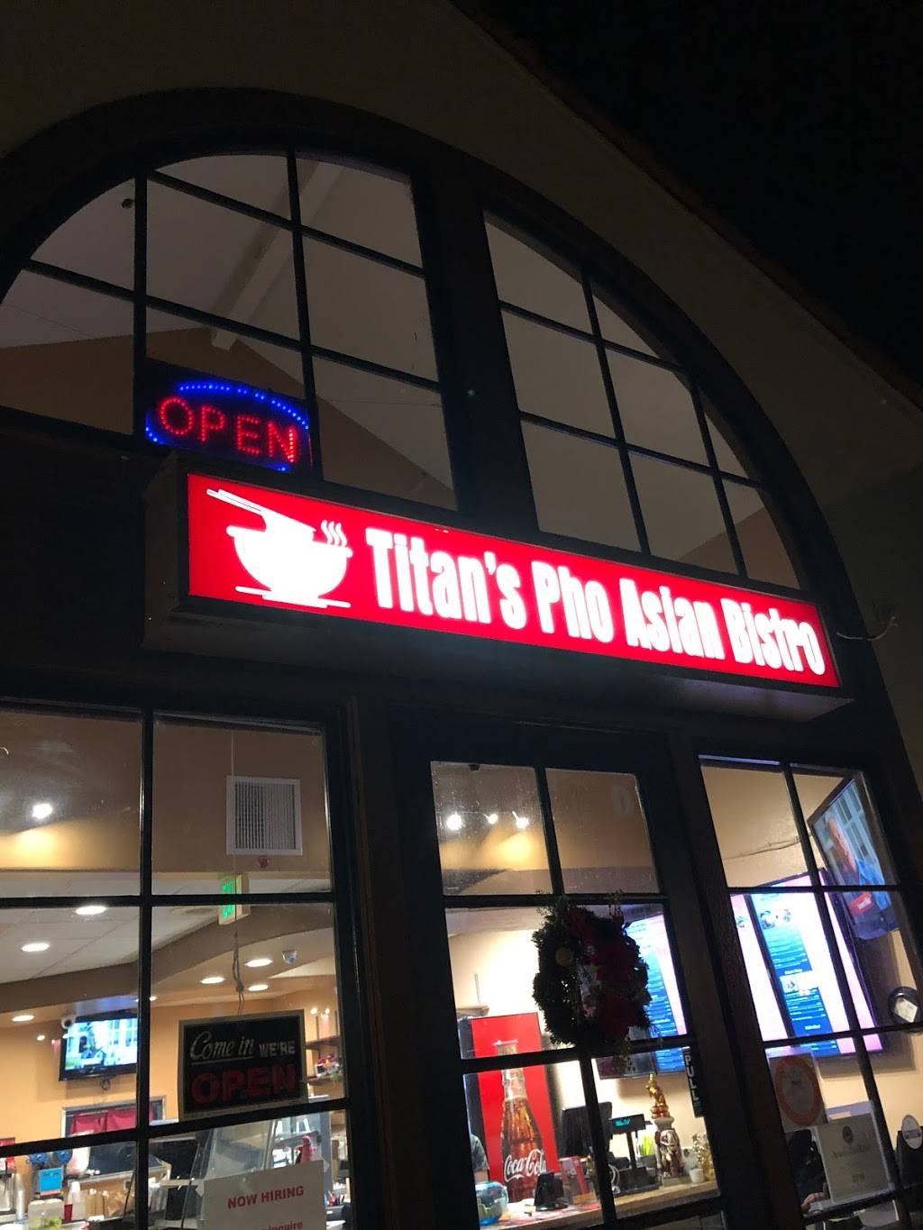 Titans Pho Asian Bistro | restaurant | 31654 Rancho Viejo Rd, San Juan Capistrano, CA 92675, USA | 9494887893 OR +1 949-488-7893
