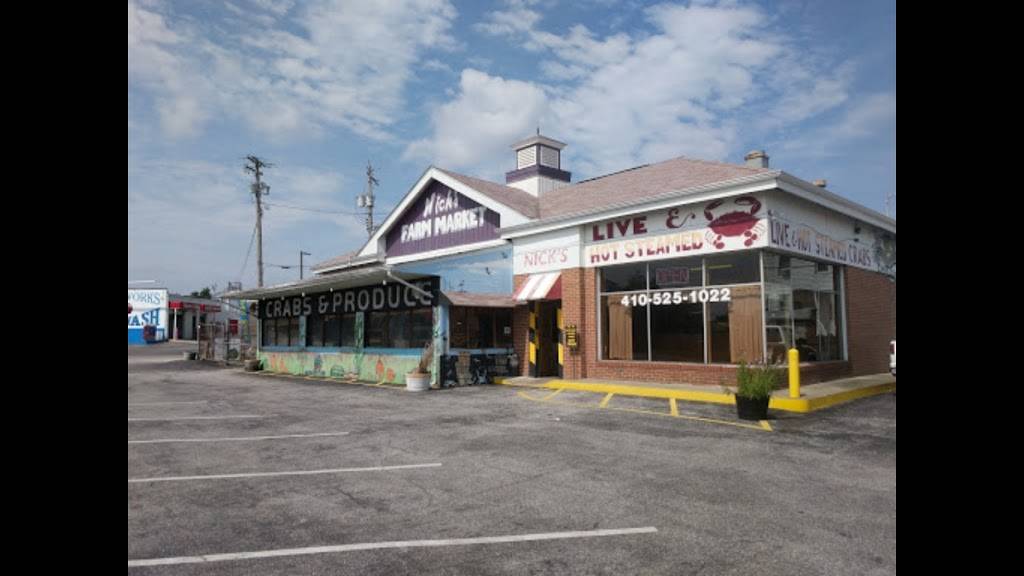 Nicks Farm & Crab Market | restaurant | 3720 Southwestern Blvd, Baltimore, MD 21229, USA | 4105251022 OR +1 410-525-1022
