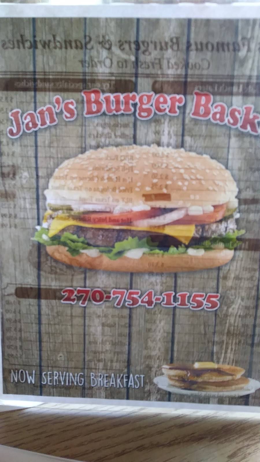 Jans Burger Basket | restaurant | 544 Phillip Stone Way, Central City, KY 42330, USA | 2707541155 OR +1 270-754-1155