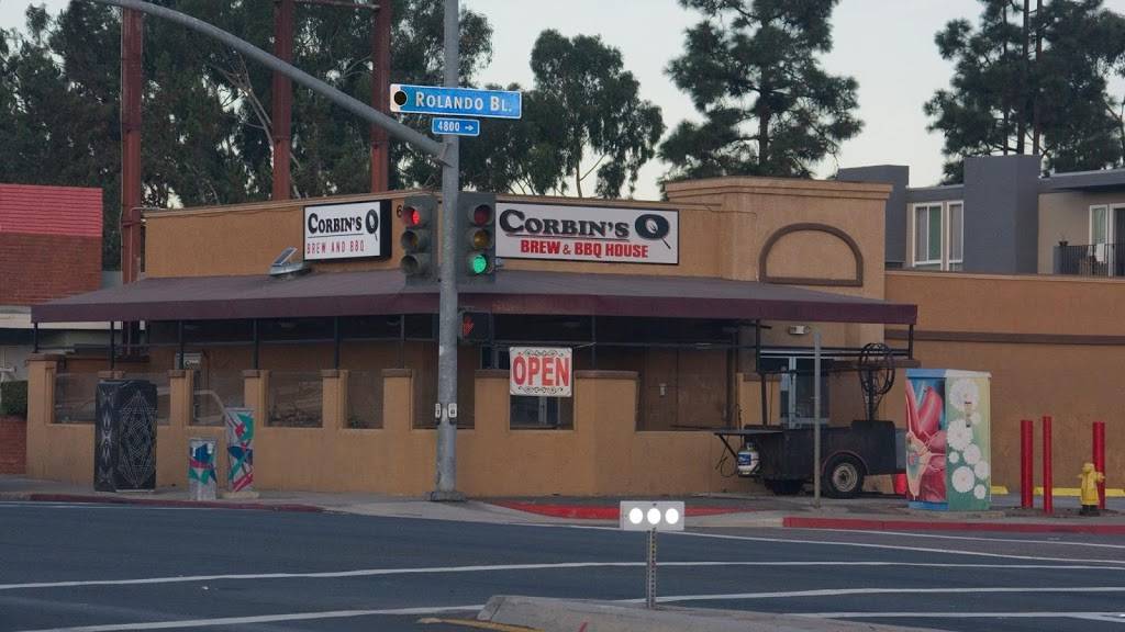 Corbins Q | restaurant | 6548 El Cajon Blvd, San Diego, CA 92115, USA | 6199133287 OR +1 619-913-3287