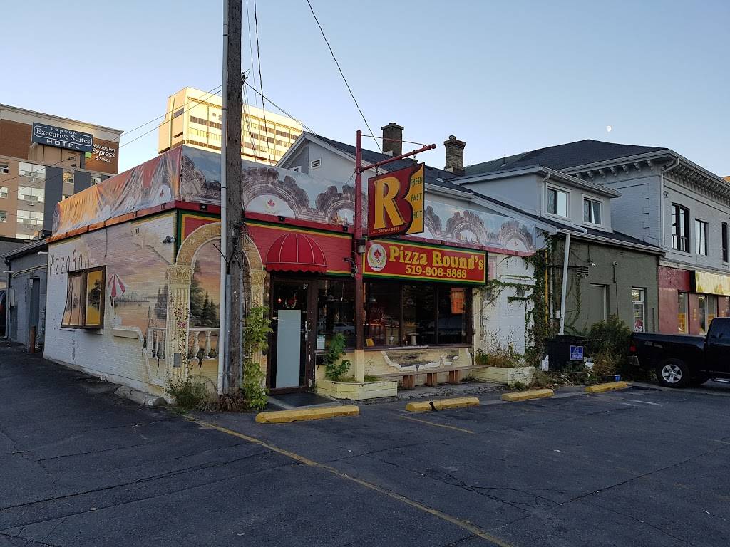 Pizza Rounds | restaurant | 422 Waterloo St, London, ON N6B 2P2, Canada | 5198088888 OR +1 519-808-8888