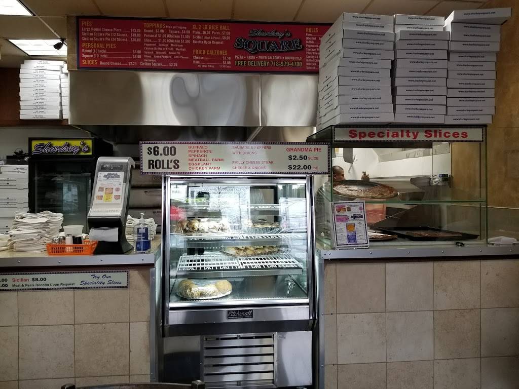 Sharkeys Square Pizza | meal delivery | 2122, 1910 Hylan Blvd, Staten Island, NY 10305, USA | 7189794700 OR +1 718-979-4700