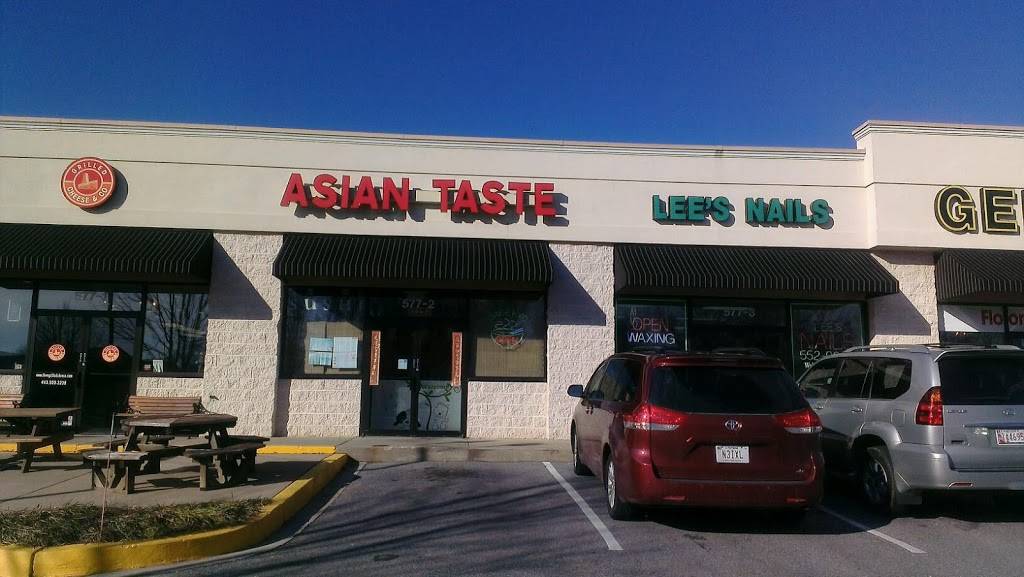 Asian Taste | restaurant | 577 Johnsville Rd#2, Sykesville, MD 21784, USA | 4105523980 OR +1 410-552-3980