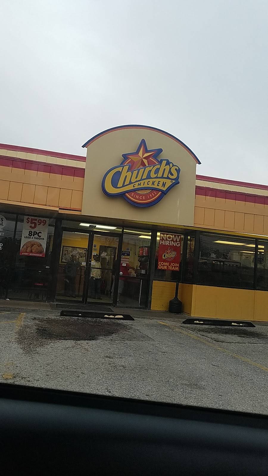 Churchs Chicken | restaurant | 507 N Texas Ave, Bryan, TX 77801, USA | 9798225216 OR +1 979-822-5216
