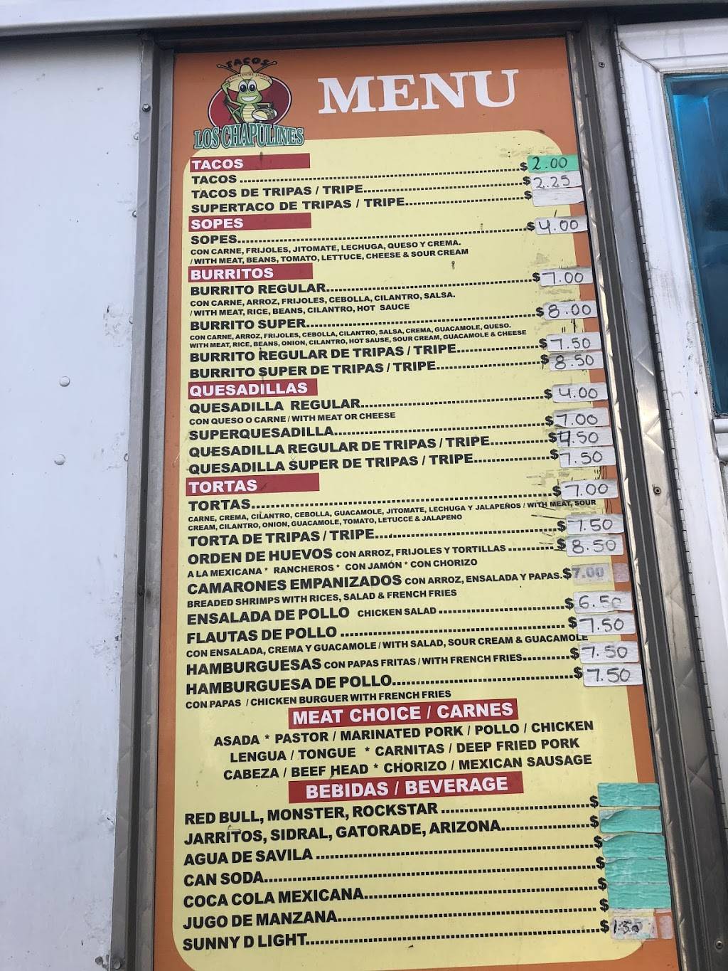 Tacos los Chapulines | restaurant | 1800 S 10th St, San Jose, CA 95110, United States | 4088496582 OR +1 408-849-6582