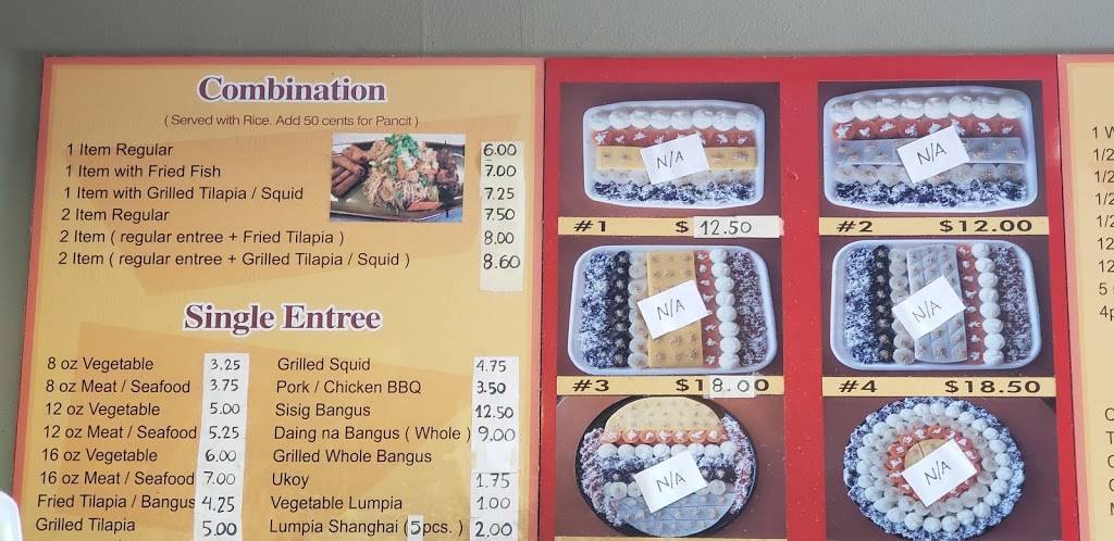 Pansangs Filipino Cuisine | restaurant | 2260 Otay Lakes Rd #103, Chula Vista, CA 91915, USA | 6196561022 OR +1 619-656-1022