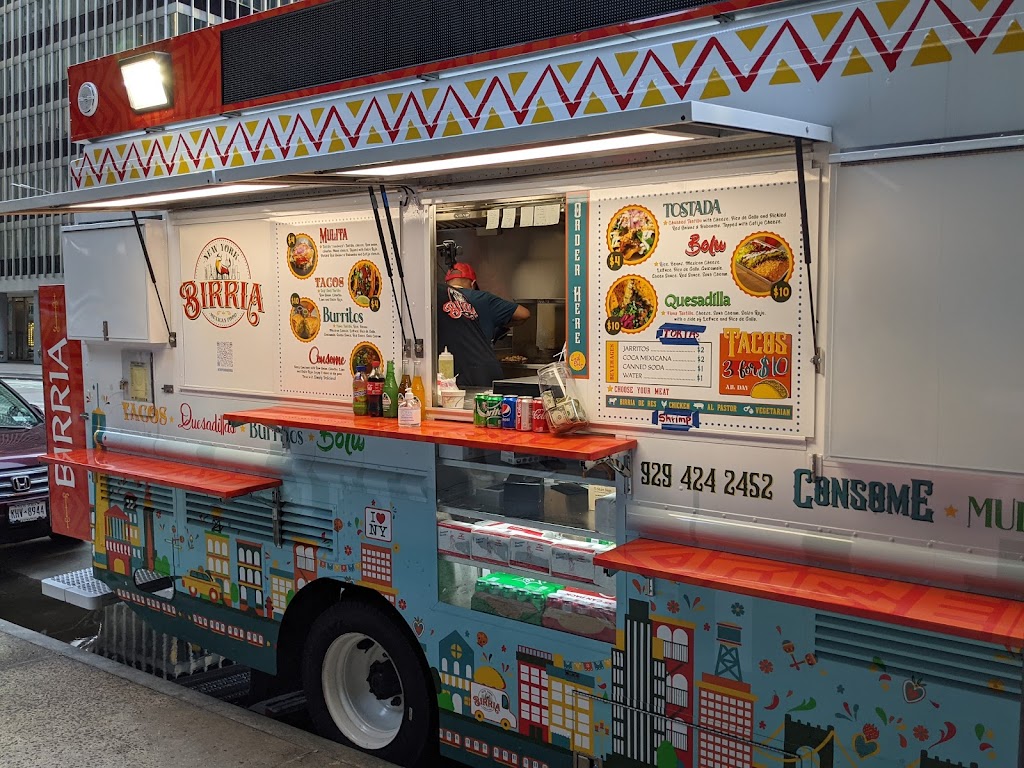 New York Birria - Food Truck | restaurant | 201 E 116th St 1300 6th Ave, New York, NY 10019, New York, NY 10029, USA | 9294367140 OR +1 929-436-7140