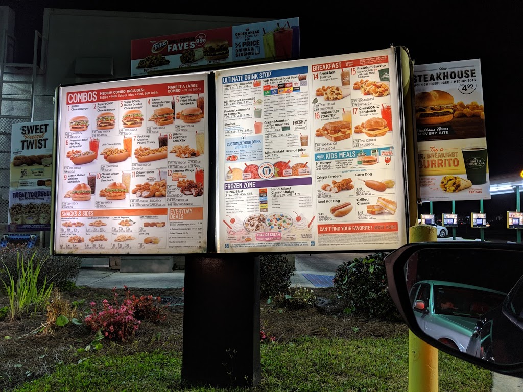Sonic Drive-In | restaurant | 10411 Sorrento Rd, Pensacola, FL 32507, USA | 8504556568 OR +1 850-455-6568