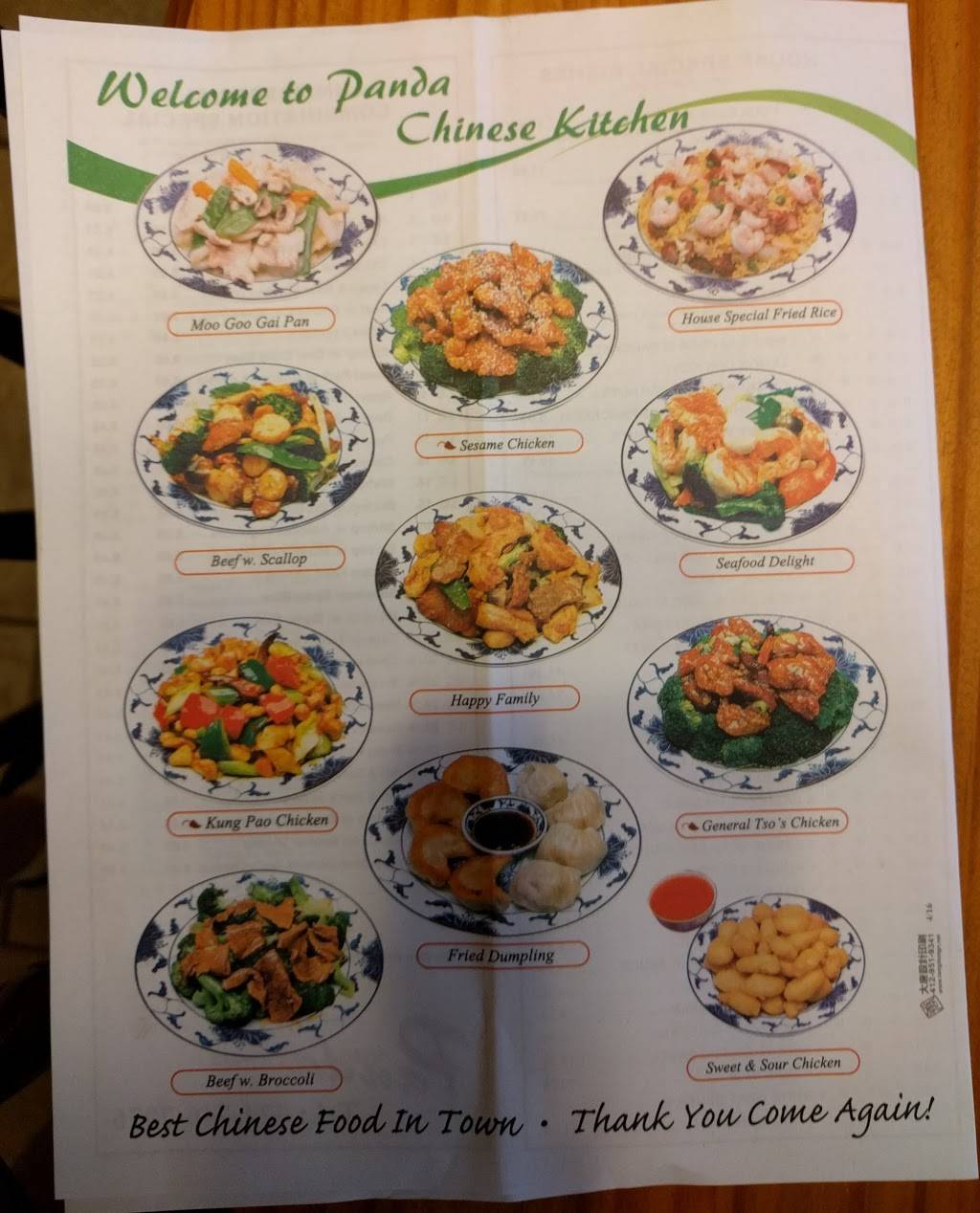 Panda Chinese Kitchen | restaurant | 590 W Pike St, Canonsburg, PA 15317, USA | 7247467076 OR +1 724-746-7076