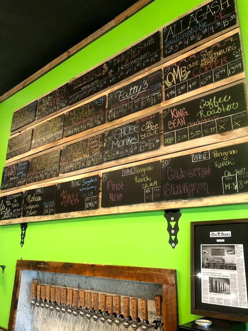 Craft and Draft Irmo | restaurant | 7583 St Andrews Rd, Irmo, SC 29063, USA | 8037084331 OR +1 803-708-4331