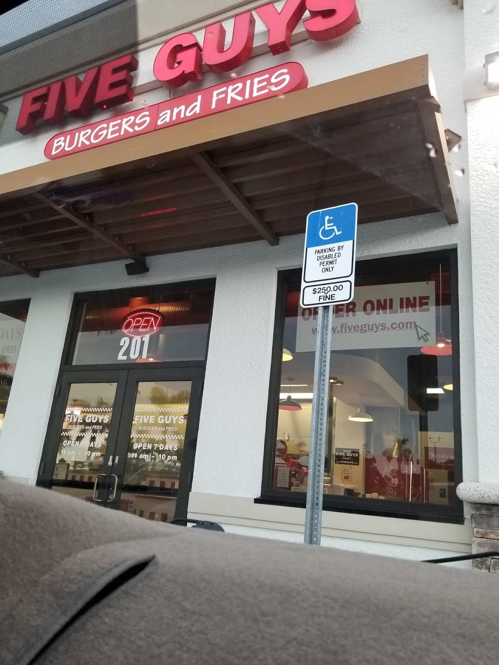 Five Guys | meal takeaway | 12640 S Cleveland Ave #201, Fort Myers, FL 33907, USA | 2399317608 OR +1 239-931-7608