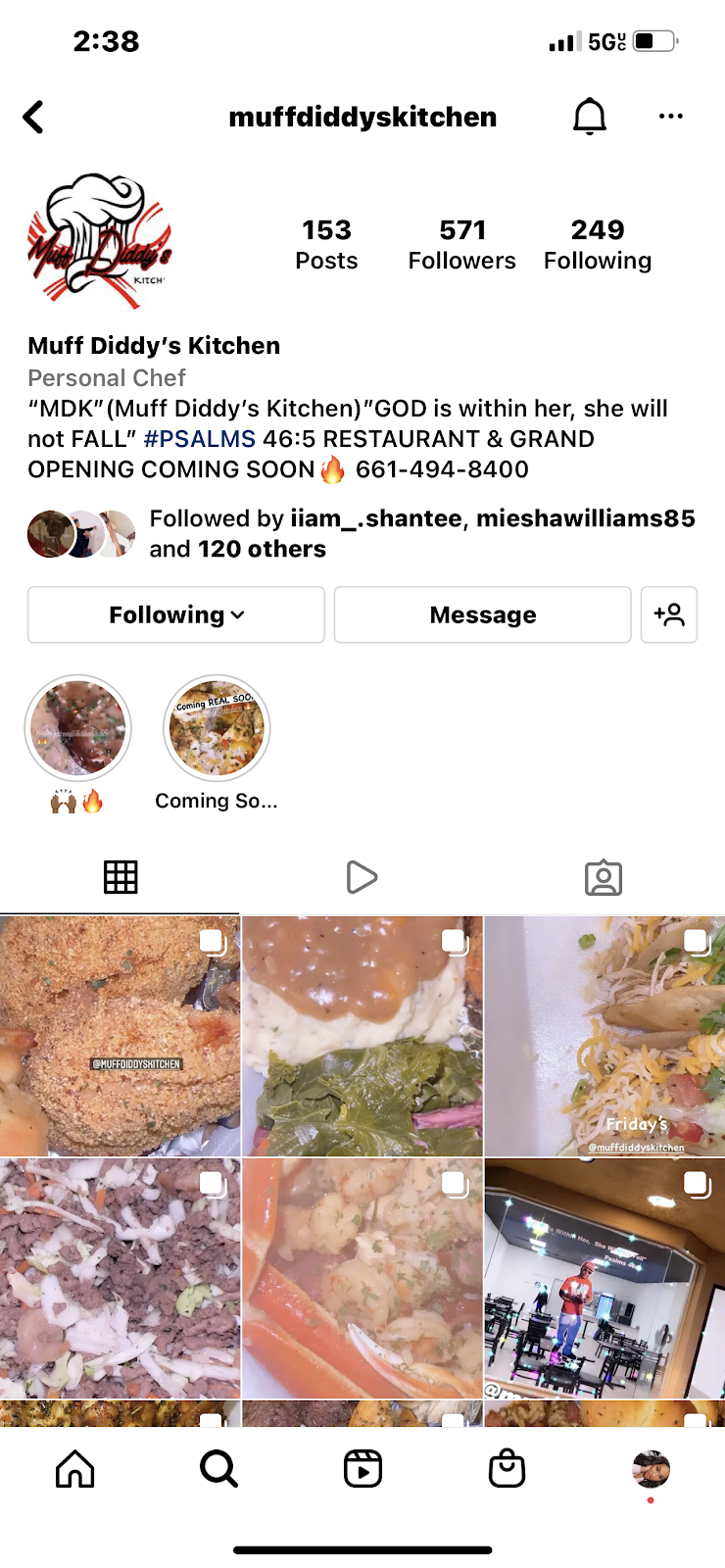 Muff Diddys Kitchen | restaurant | 2014 W Ave J, Lancaster, CA 93536, USA | 6614948400 OR +1 661-494-8400