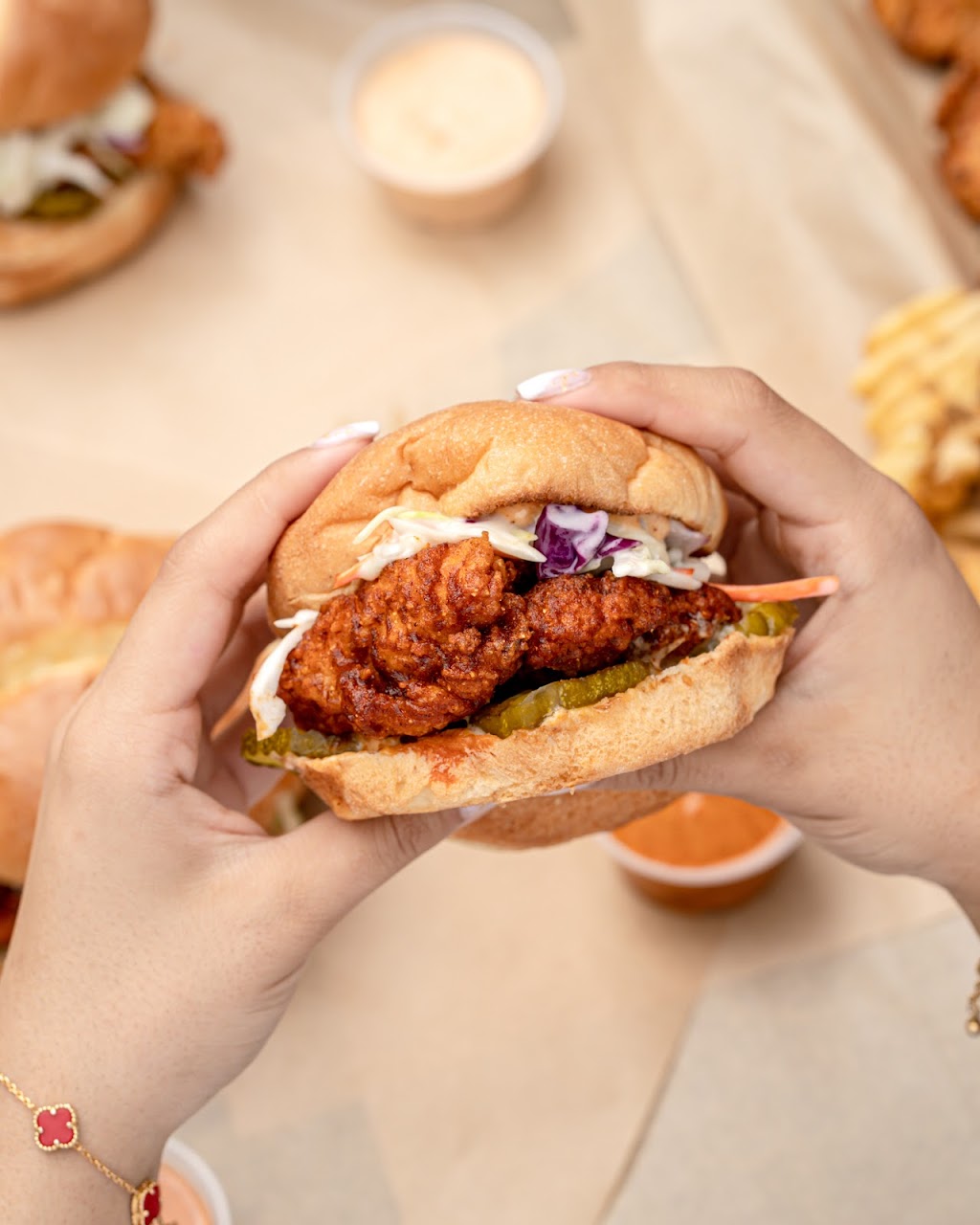 Holy Cluck | restaurant | 15010 W Warren Ave, Dearborn, MI 48126, USA | 3136991272 OR +1 313-699-1272
