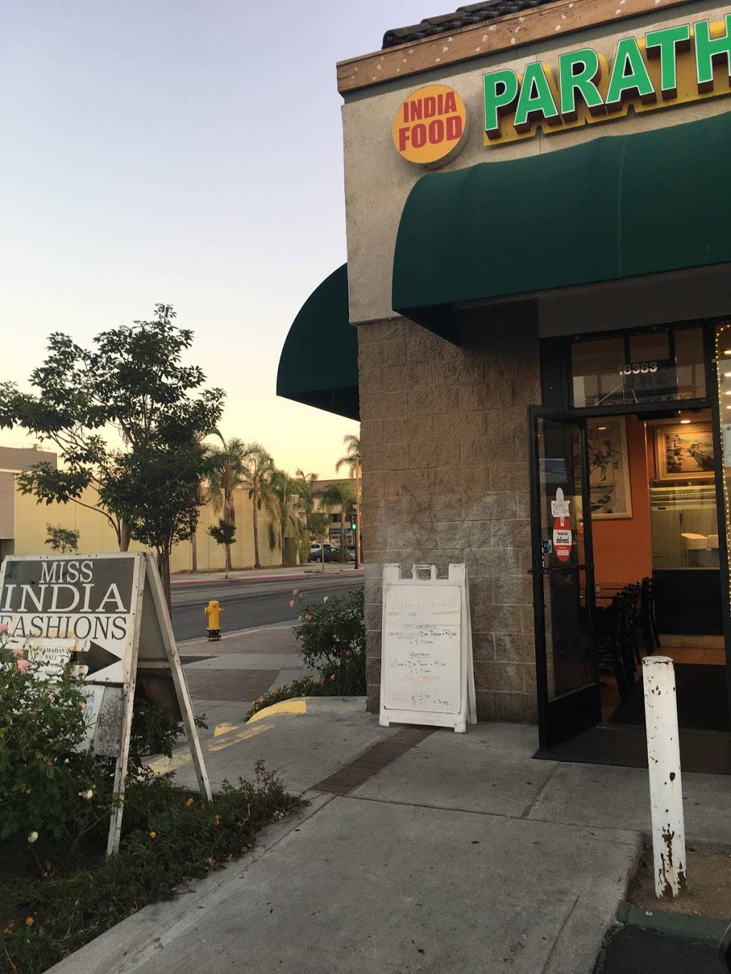 Paratha Grill | restaurant | 18383 Pioneer Blvd, Artesia, CA 90701, USA | 5629247569 OR +1 562-924-7569