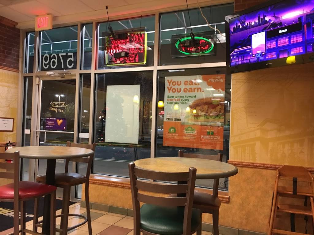 Subway | restaurant | 5769 Plank Rd, Fredericksburg, VA 22407, USA | 5407856767 OR +1 540-785-6767