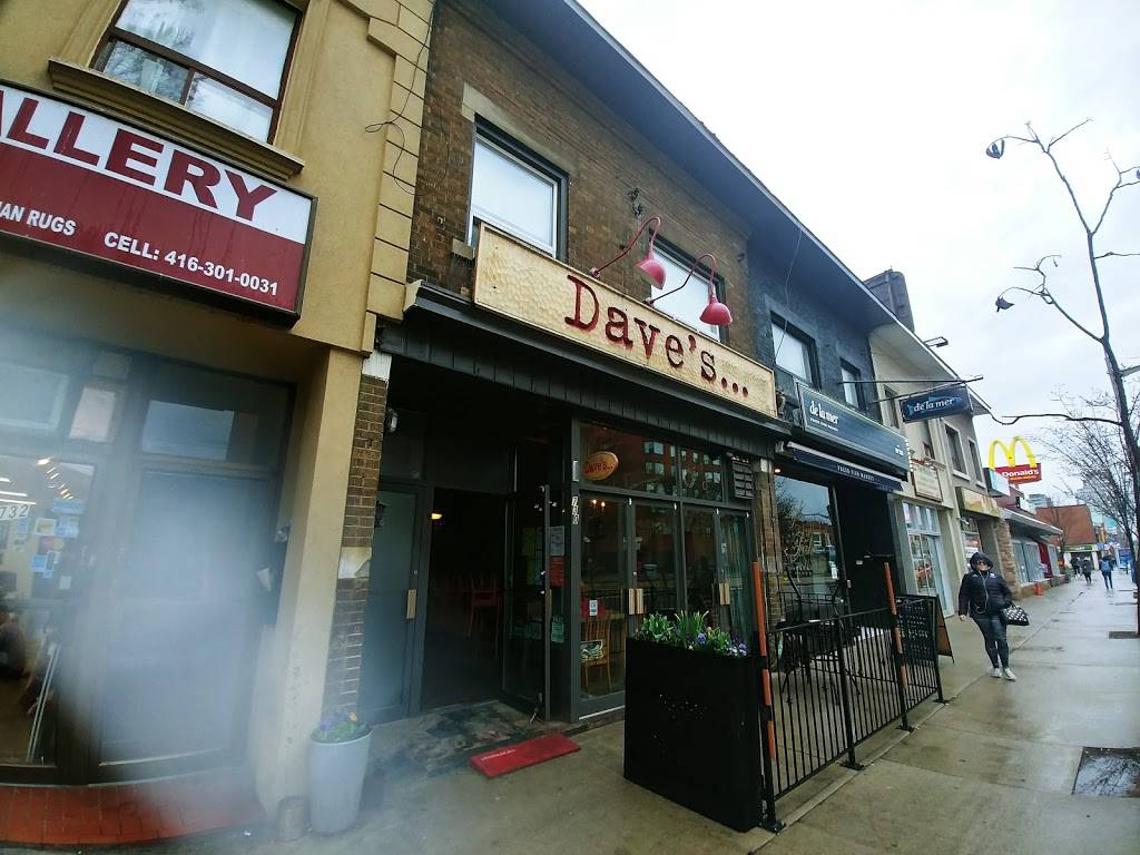 Daves... On St. Clair | restaurant | 730 St Clair Ave W, Toronto, ON M6C 1B3, Canada | 4166573283 OR +1 416-657-3283