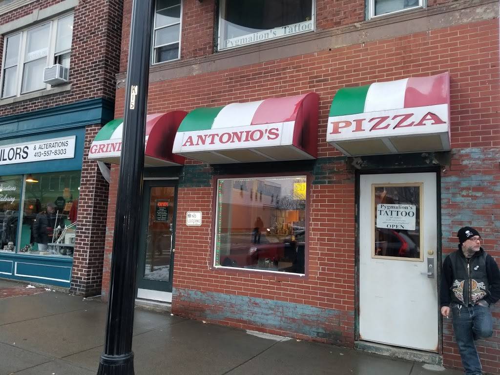 Antonios Greenfield Pizza & Grinders | meal takeaway | 201 Main St, Greenfield, MA 01301, USA | 4137737517 OR +1 413-773-7517