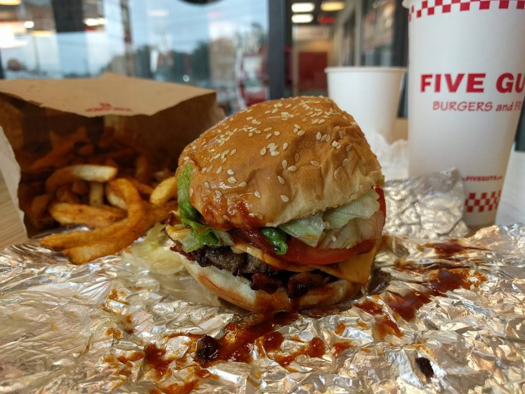 Five Guys | meal takeaway | 27 Westgate Dr, Brockton, MA 02301, USA | 7743817921 OR +1 774-381-7921