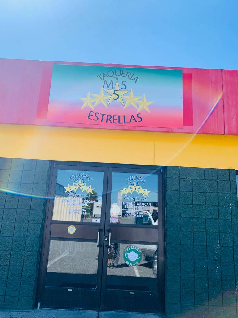 Taqueria MIS 5 ESTRELLAS | restaurant | 1010 14th St, Anacortes, WA 98221, USA | 3602993894 OR +1 360-299-3894