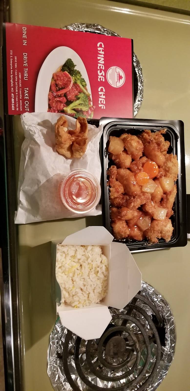 Chinese Chef | restaurant | 1731 S Enterprise Ave, Springfield, MO 65804, USA | 4178892433 OR +1 417-889-2433
