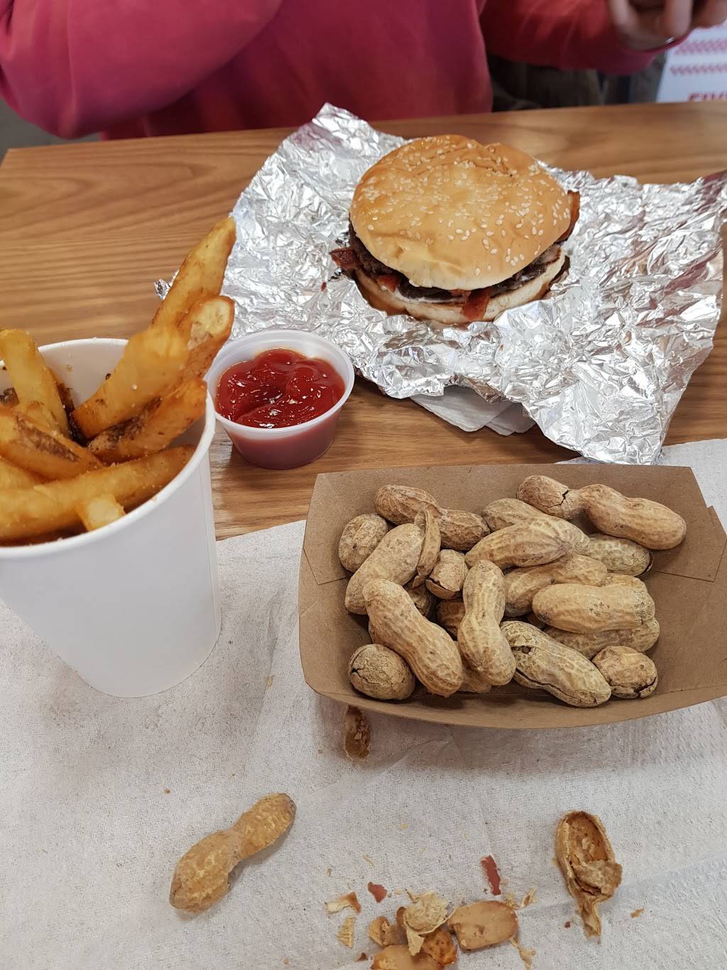 Five Guys | meal takeaway | 6304 SW 3rd St, Oklahoma City, OK 73128, USA | 4053478345 OR +1 405-347-8345