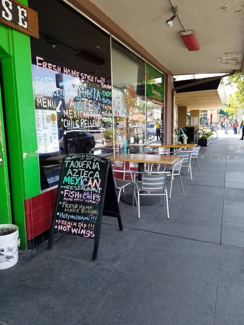 Taqueria Azteca | restaurant | 321 California Ave, Palo Alto, CA 94306, USA | 6503268924 OR +1 650-326-8924