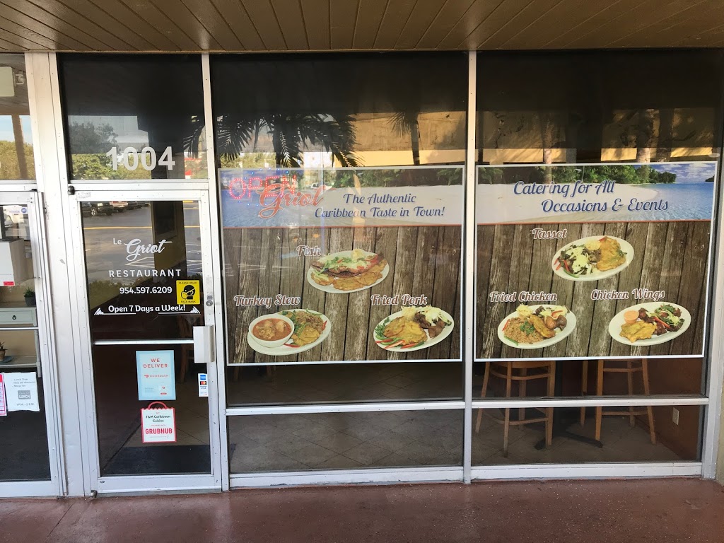 Le griot restaurant | restaurant | 1004 E Sample Rd, Pompano Beach, FL 33064, USA | 9545976209 OR +1 954-597-6209