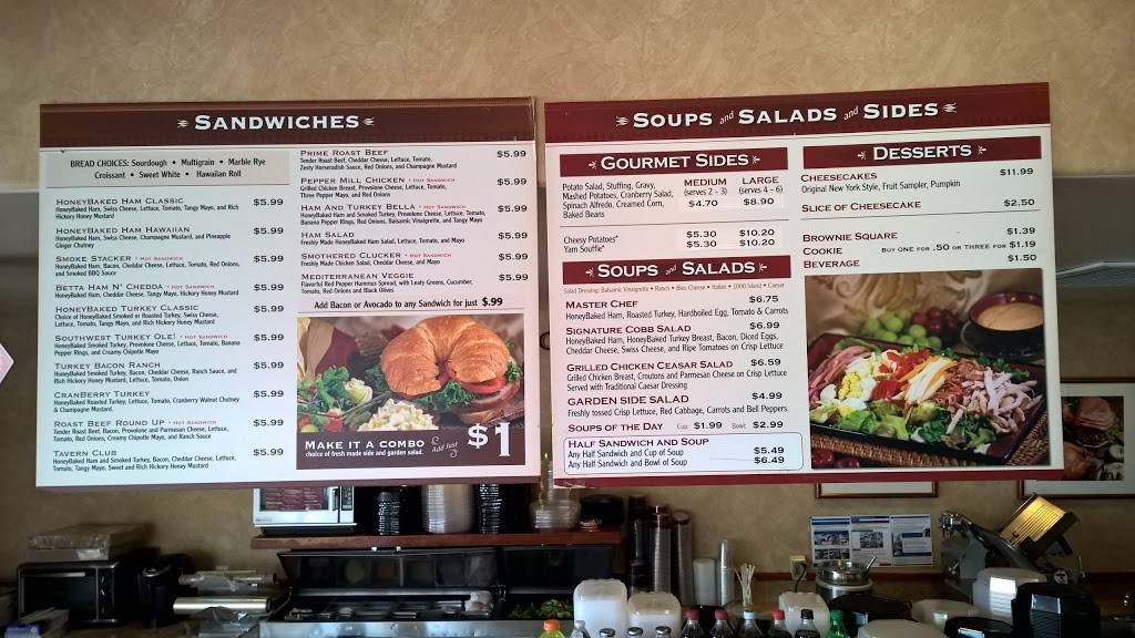 The HoneyBaked Ham Co. | restaurant | 23851 Bridger Rd, Lake Forest, CA 92630, USA | 9498373822 OR +1 949-837-3822