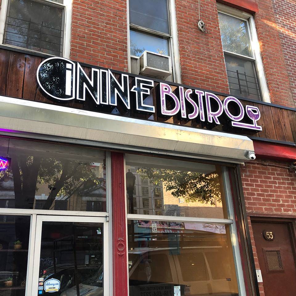 iNINE Bistro | restaurant | 53 Bruckner Blvd, The Bronx, NY 10454, USA | 9292659682 OR +1 929-265-9682